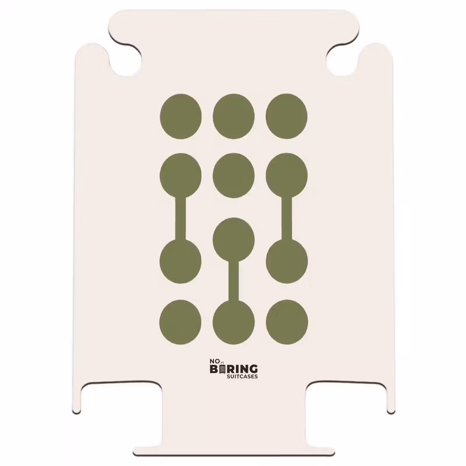 CaseSwap™ - Circles - Geometric - Abstract - Modern - Green — 1