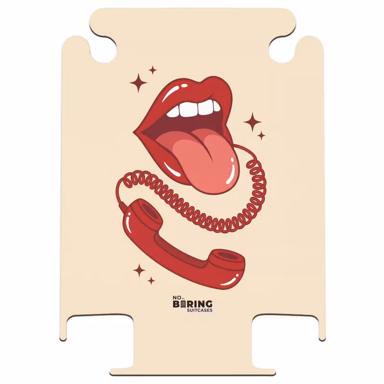 CaseSwap™ - Mouth - Telephone - Pop Art - Red - Illustration — 1