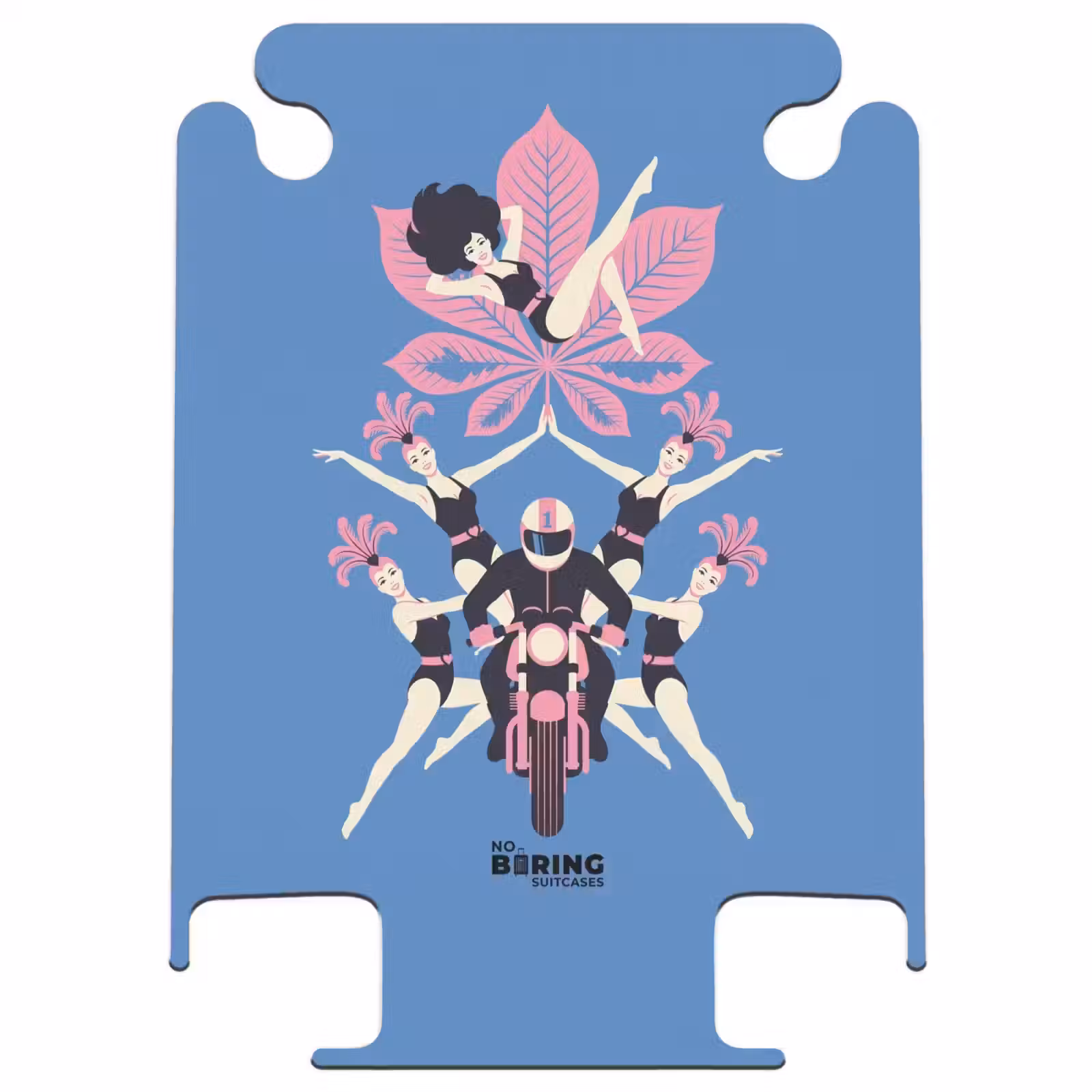 CaseSwap™ - People - Dance - Motorcycle - Retro - Pink — 1