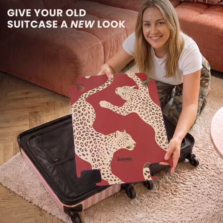 CaseSwap™ - Animals - Leopard - Abstract - Red - Modern — 3