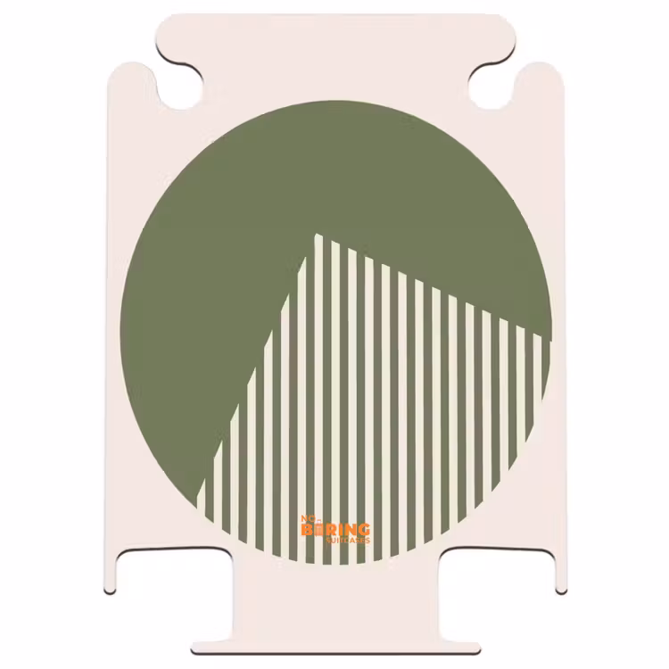 CaseSwap™ - Circle - Stripes - Geometric - Abstract - Green — 1