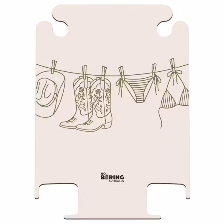 CaseSwap™ - Clothing - Clothesline - Summer - Line Drawing - Green — 1