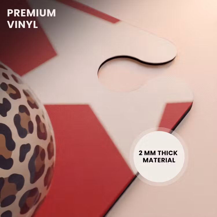 CaseSwap™ - Game - Animal Print - Number 8 - Modern - Red — 6