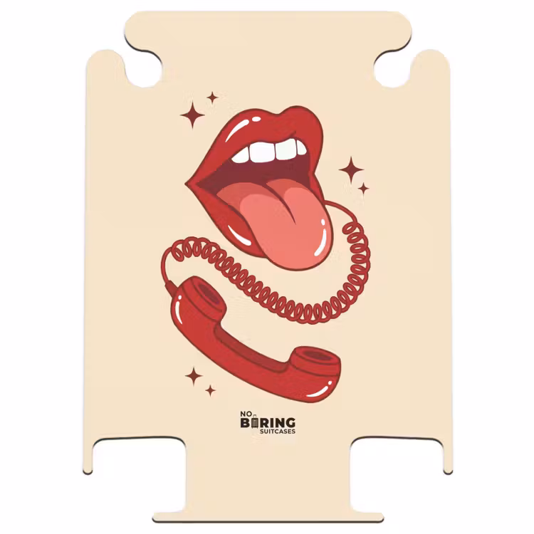 CaseSwap™ - Mouth - Telephone - Pop Art - Red - Illustration — 1