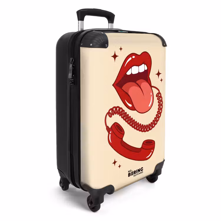CaseSwap™ - Mouth - Telephone - Pop Art - Red - Illustration — 2