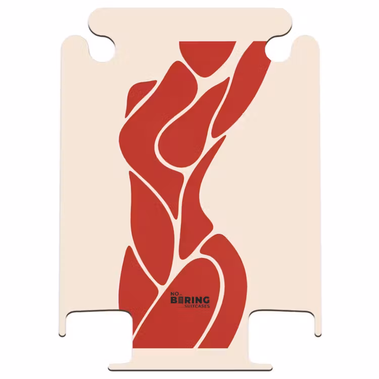 CaseSwap™ - Woman - Figure - Abstract - Modern - Red — 1