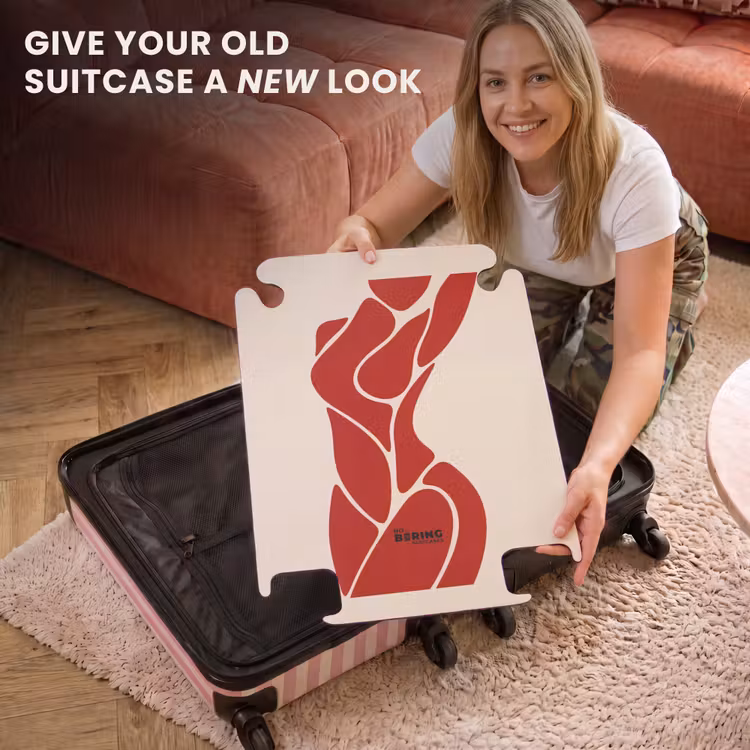 CaseSwap™ - Woman - Figure - Abstract - Modern - Red — 3