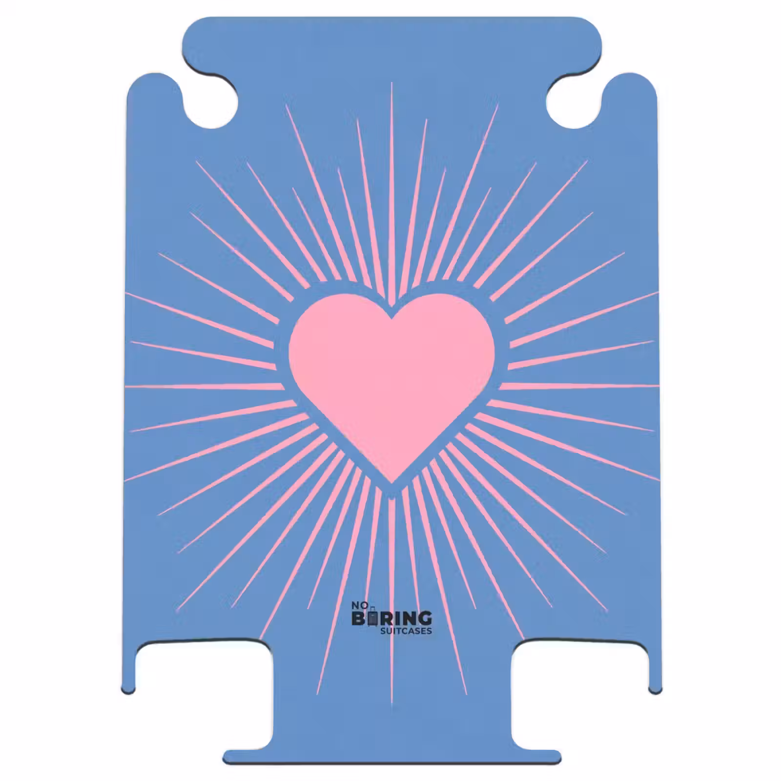 CaseSwap™ - Heart - Rays - Love - Modern - Pink — 1