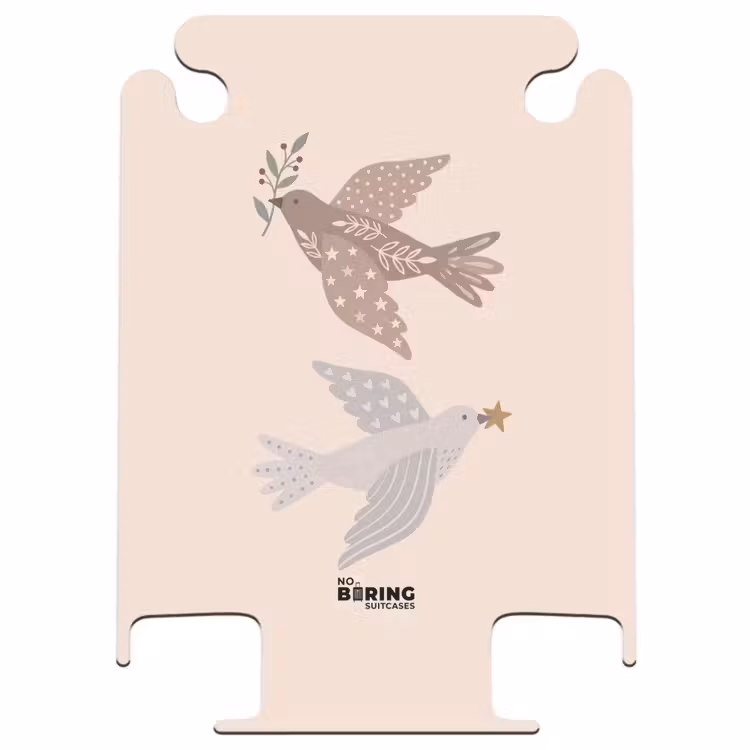 CaseSwap™ - Bird - Berries - Nature - Modern - Beige — 1