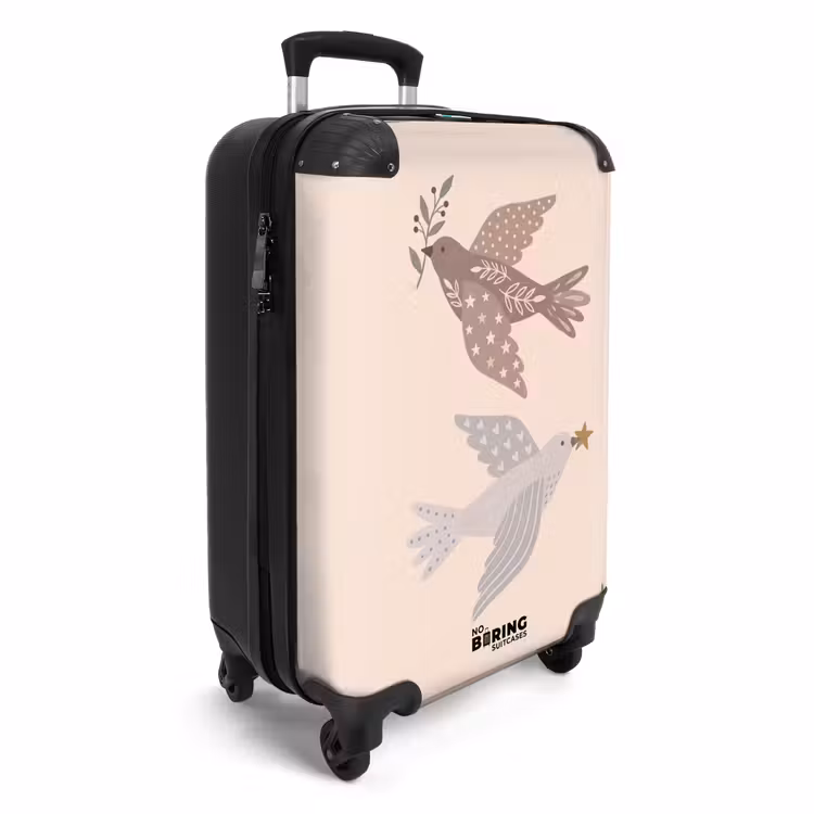 CaseSwap™ - Bird - Berries - Nature - Modern - Beige — 2