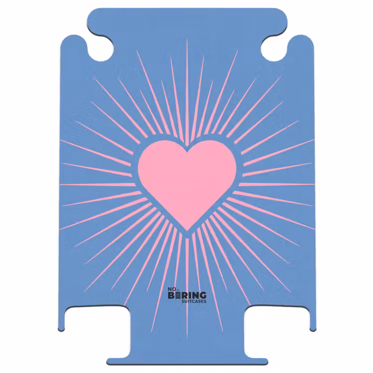 CaseSwap™ - Heart - Rays - Love - Modern - Pink — 1