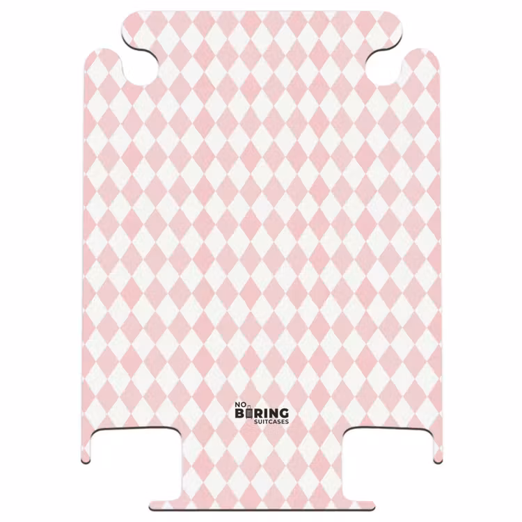 CaseSwap™ - Light Pink - Diamonds - Geometric - Pattern — 1