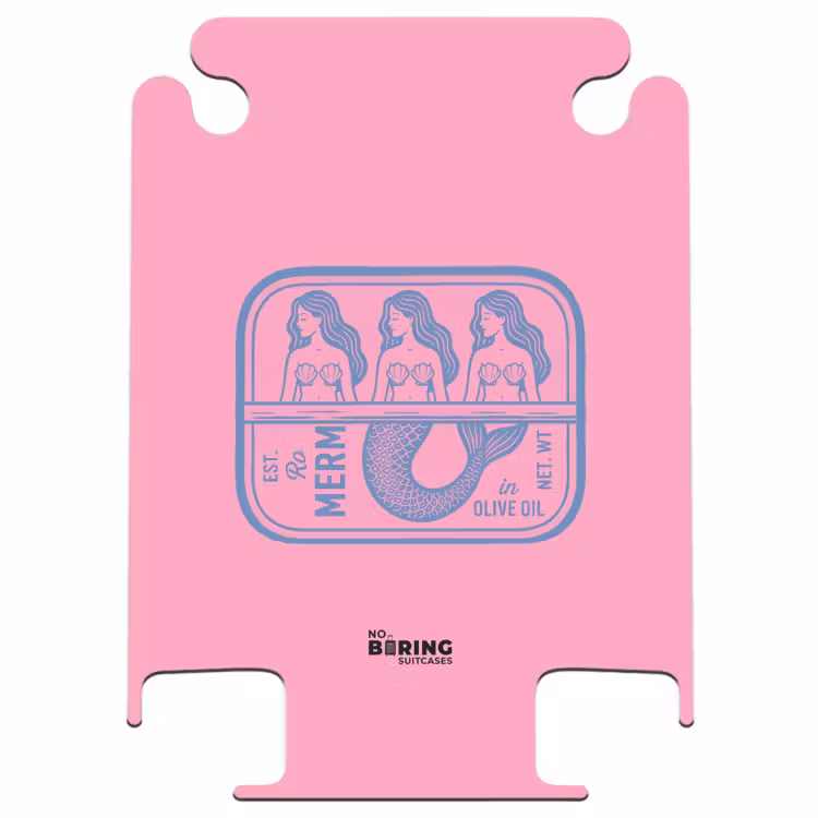 CaseSwap™ - Mermaid - Can of Sardines - Illustration - Pink - Retro — 1