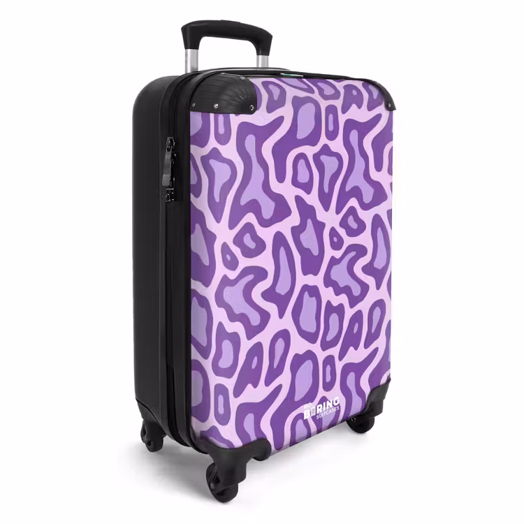 CaseSwap™ - Purple - Abstract - Leopard - Spots - Groovy - Pattern — 2