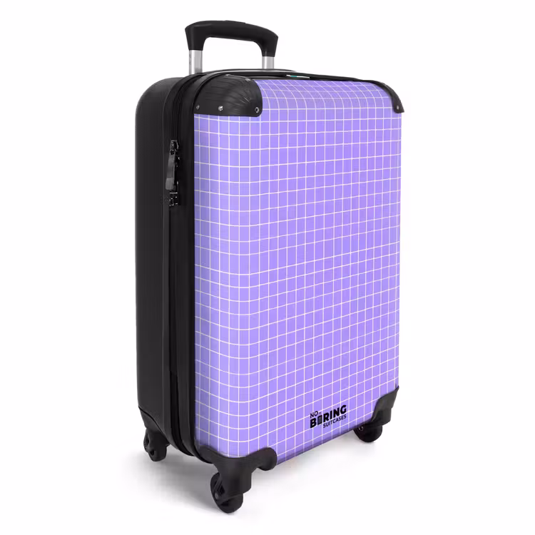 CaseSwap™ - Purple - Geometric - Grid - Minimalist - Pattern — 2