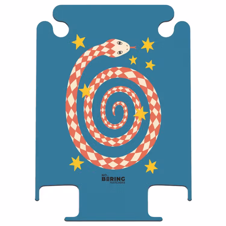 CaseSwap™ - Snake - Spiral - Animals - Illustration - Red — 1