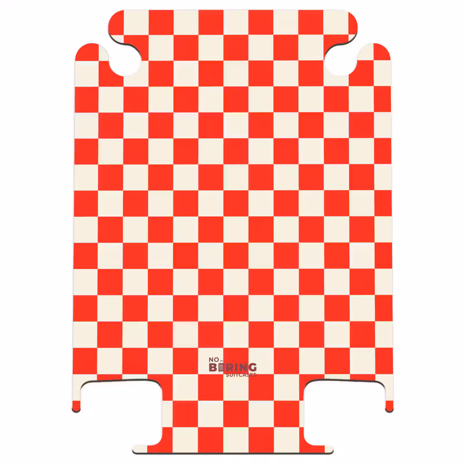 CaseSwap™ - Chessboard Pattern - Red - White — 1