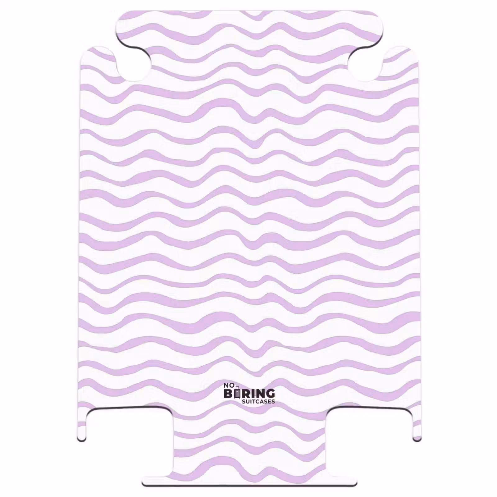 CaseSwap™ - Lila - Geometric - Waves - Lines - Pattern — 1