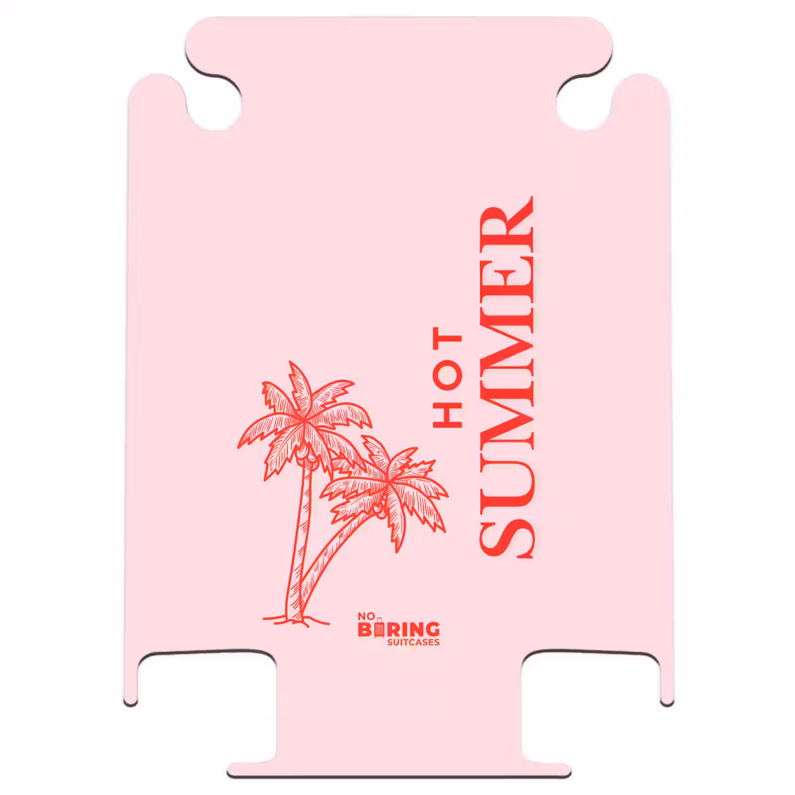 CaseSwap™ - Palm Fronds - Pink - Red — 1