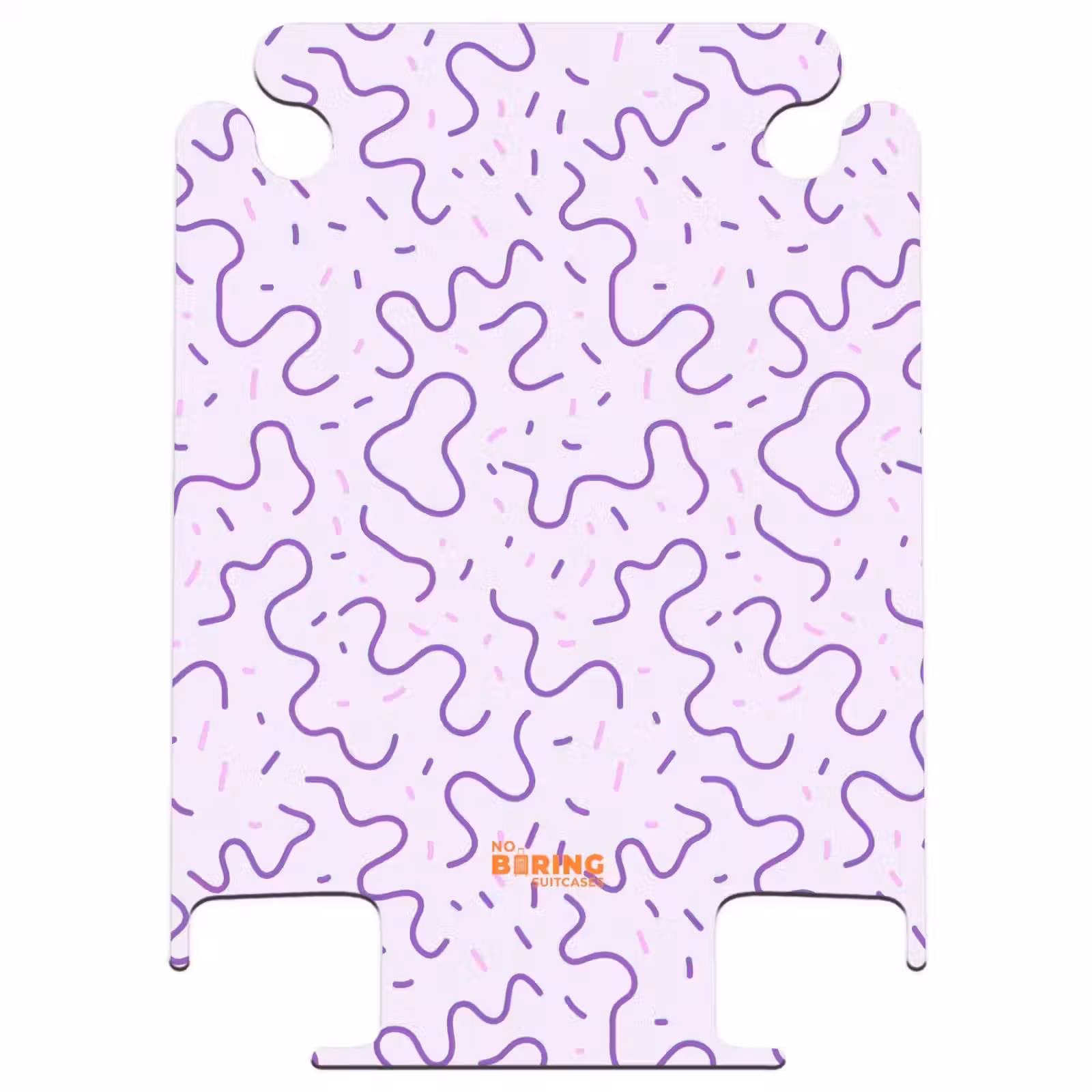 CaseSwap™ - Purple - Abstract - Memphis - Retro - Speckles - Pattern — 1