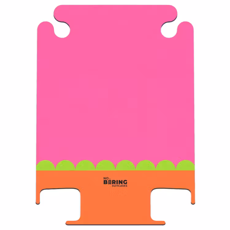 CaseSwap™ - Abstract - Geometric - Color Blocks - Pink - Orange — 1