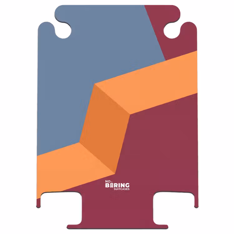 CaseSwap™ - Abstract - Shapes - Modern - Blue - Orange — 1
