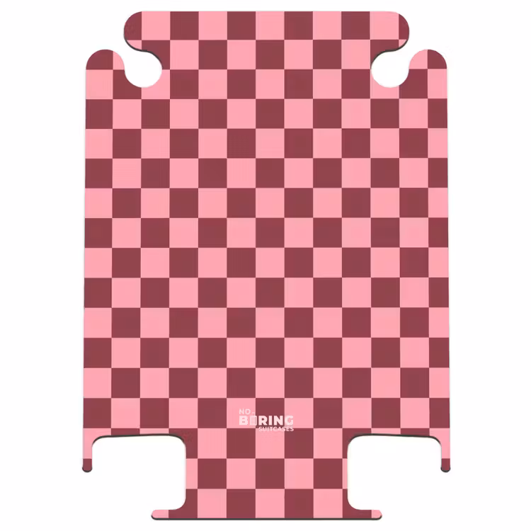 CaseSwap™ - Chessboard Pattern - Red - Pink — 1