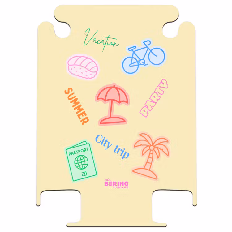 CaseSwap™ - Colorful - Palm Tree - Bicycle — 1