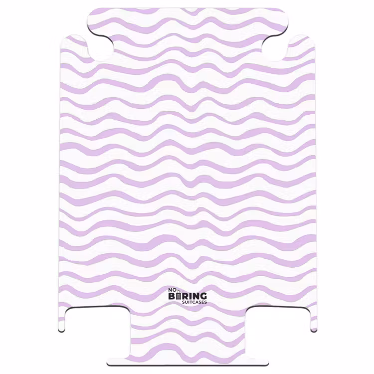 CaseSwap™ - Lila - Geometric - Waves - Lines - Pattern — 1