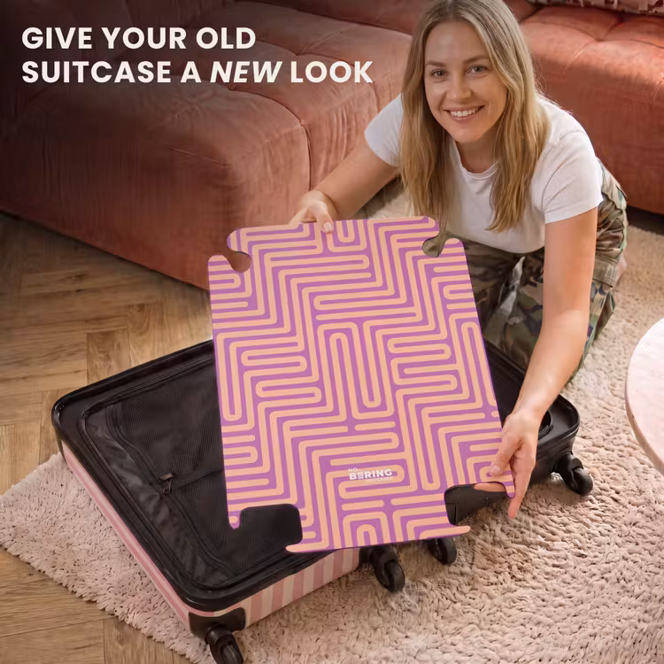 CaseSwap™ - Pattern - Lines - Abstract - Modern - Purple — 3