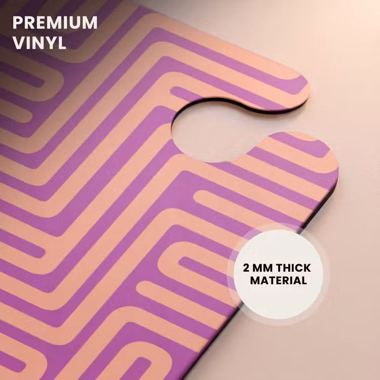 CaseSwap™ - Pattern - Lines - Abstract - Modern - Purple — 6