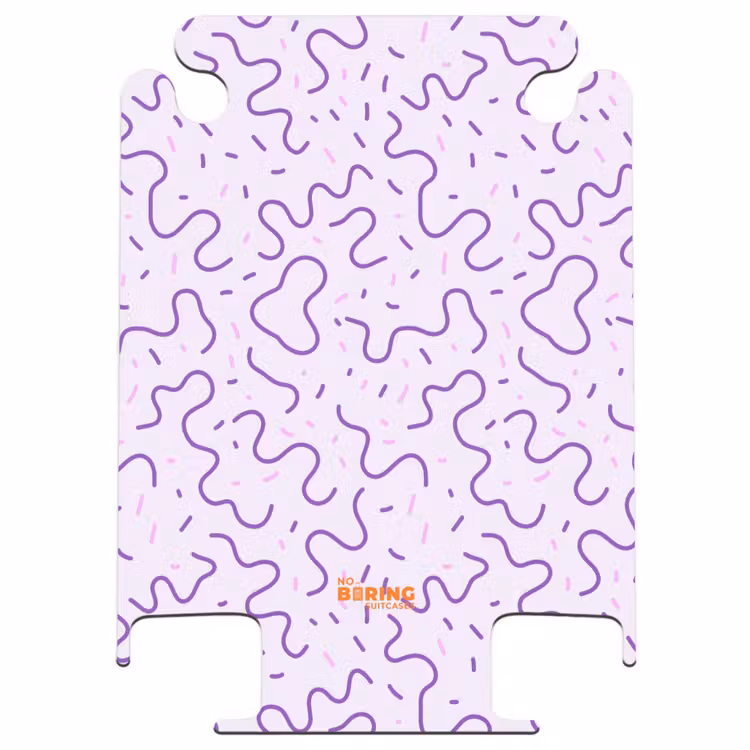 CaseSwap™ - Purple - Abstract - Memphis - Retro - Speckles - Pattern — 1