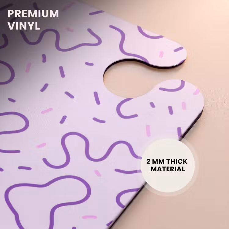 CaseSwap™ - Purple - Abstract - Memphis - Retro - Speckles - Pattern — 6