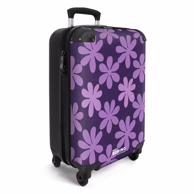 CaseSwap - Purple - Botanical - Flowers - Retro - Pattern — 2