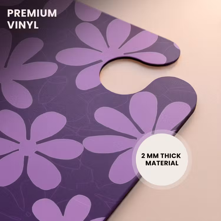 CaseSwap - Purple - Botanical - Flowers - Retro - Pattern — 6