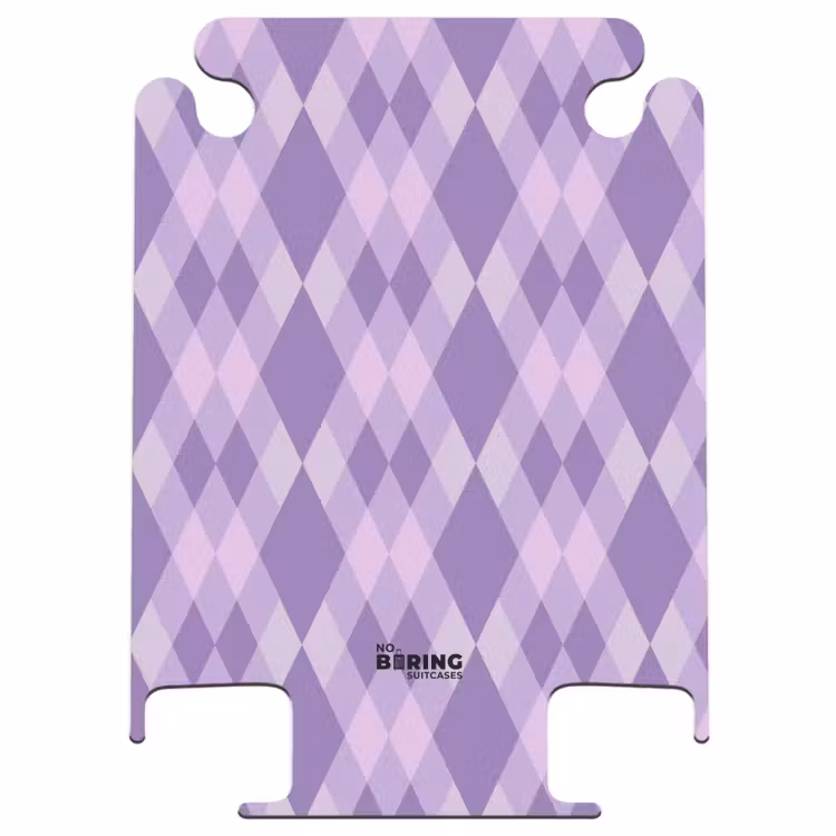 CaseSwap™ - Purple - Geometric - Diamonds - Argyle - Pattern — 1