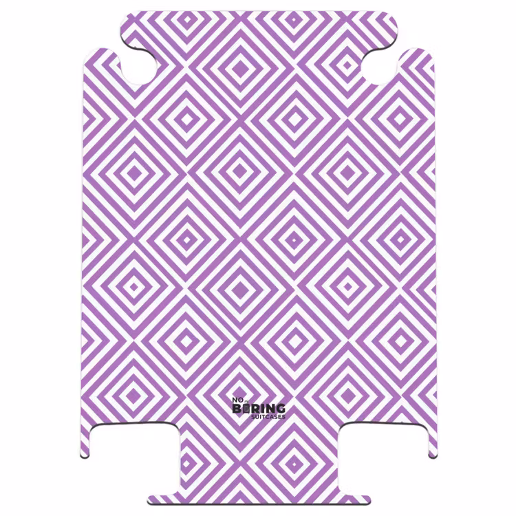CaseSwap™ - Purple - Geometric - Diamonds - Concentric - Pattern — 1