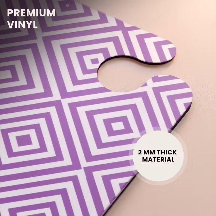 CaseSwap™ - Purple - Geometric - Diamonds - Concentric - Pattern — 6