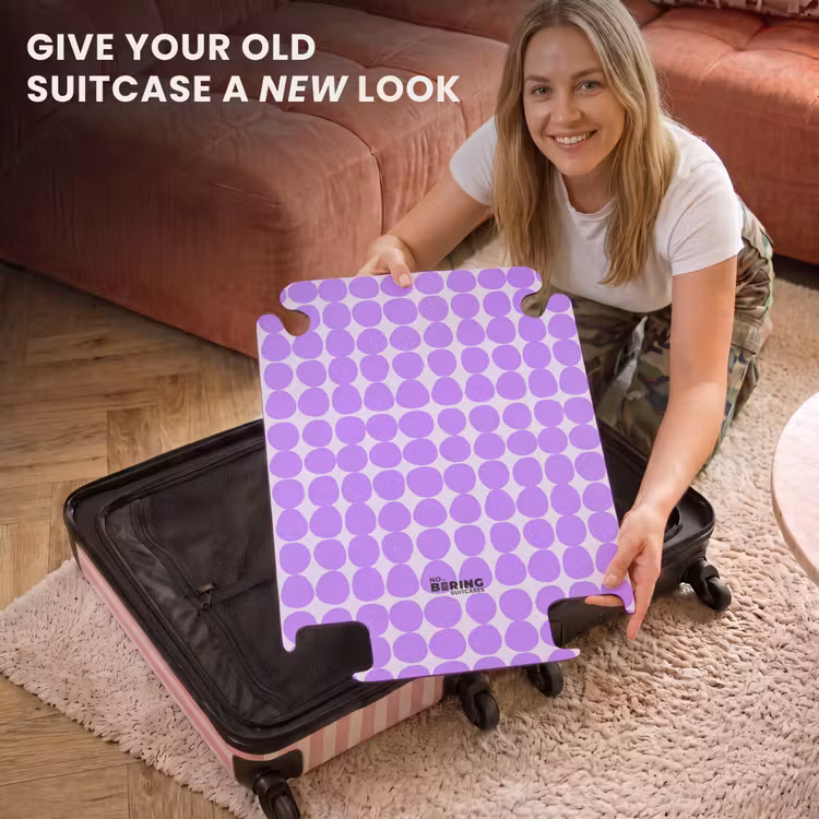 CaseSwap™ - Purple - Geometric - Dots - Polka Dot - Pattern — 3