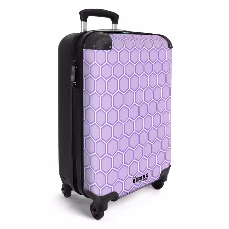 CaseSwap™ - Purple - Geometric - Honeycomb - Pattern — 2