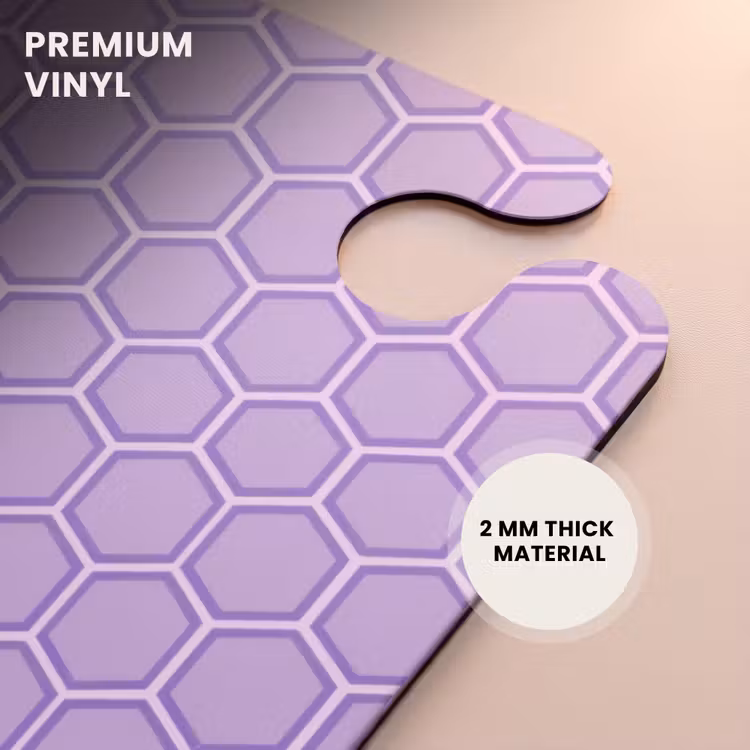 CaseSwap™ - Purple - Geometric - Honeycomb - Pattern — 6