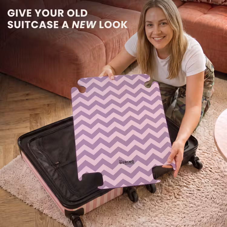 CaseSwap™ - Purple - Pink - Geometric - Chevron - Zigzag - Pattern — 3