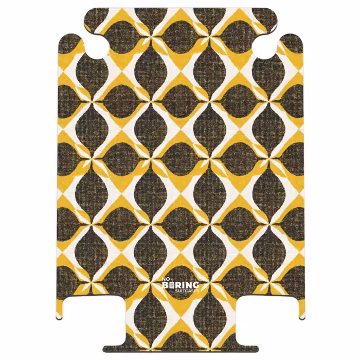CaseSwap™ - Yellow - Black - Geometric - Retro - Texture