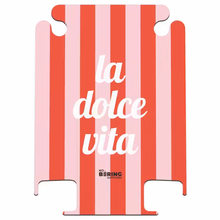 CaseSwap™ - Quotes - La dolce vita tomato red and blossom pink