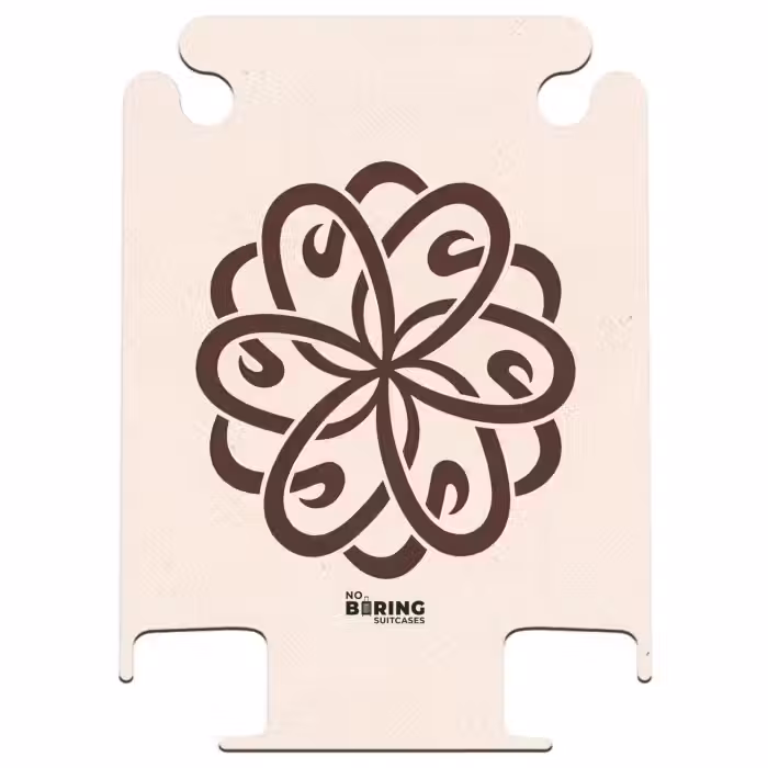 CaseSwap™ - Pattern - Button - Abstract - Modern - Brown