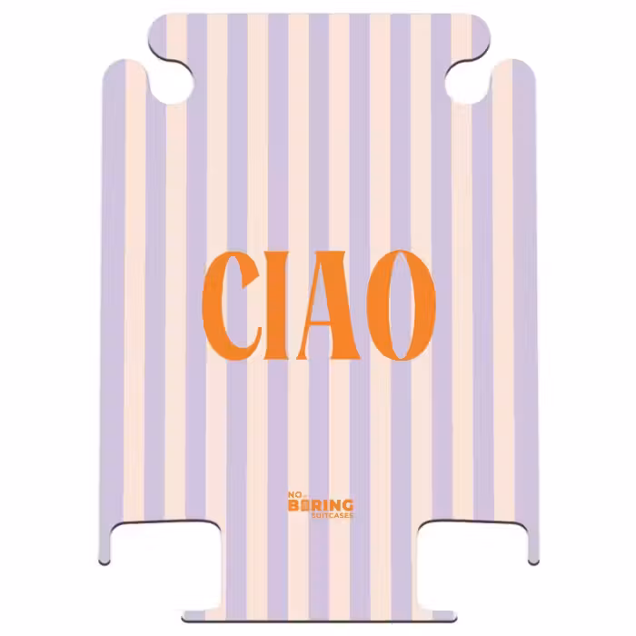CaseSwap™ - Quotes - Ciao pastel lilac and salmon color