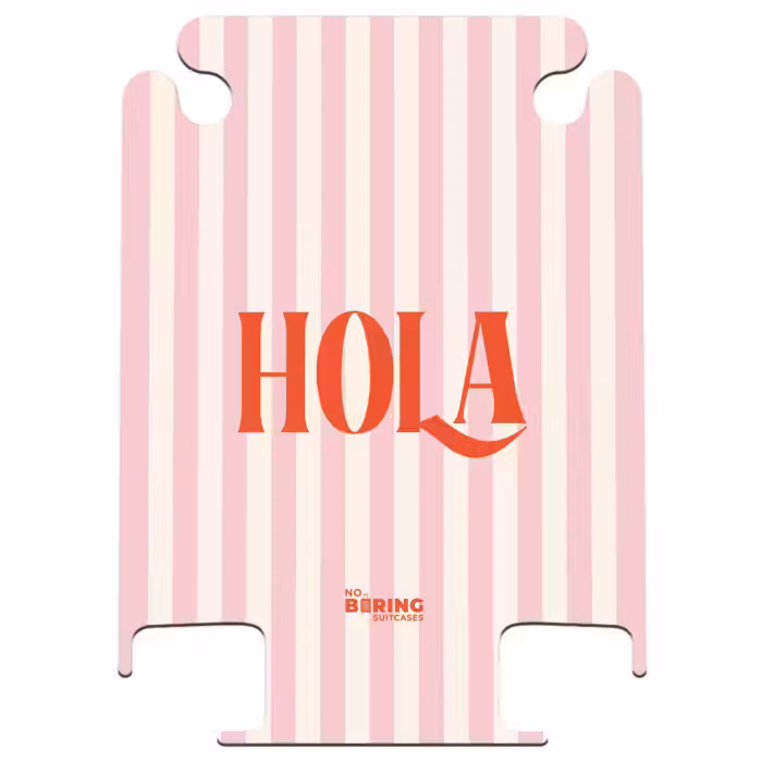 CaseSwap™ - Quotes - Hola powder pink and light peach