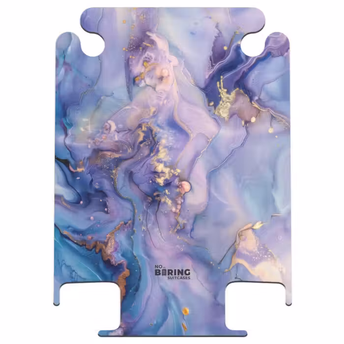 CaseSwap™ - Marble - Dreamy Marble Waves in Purple and Blue